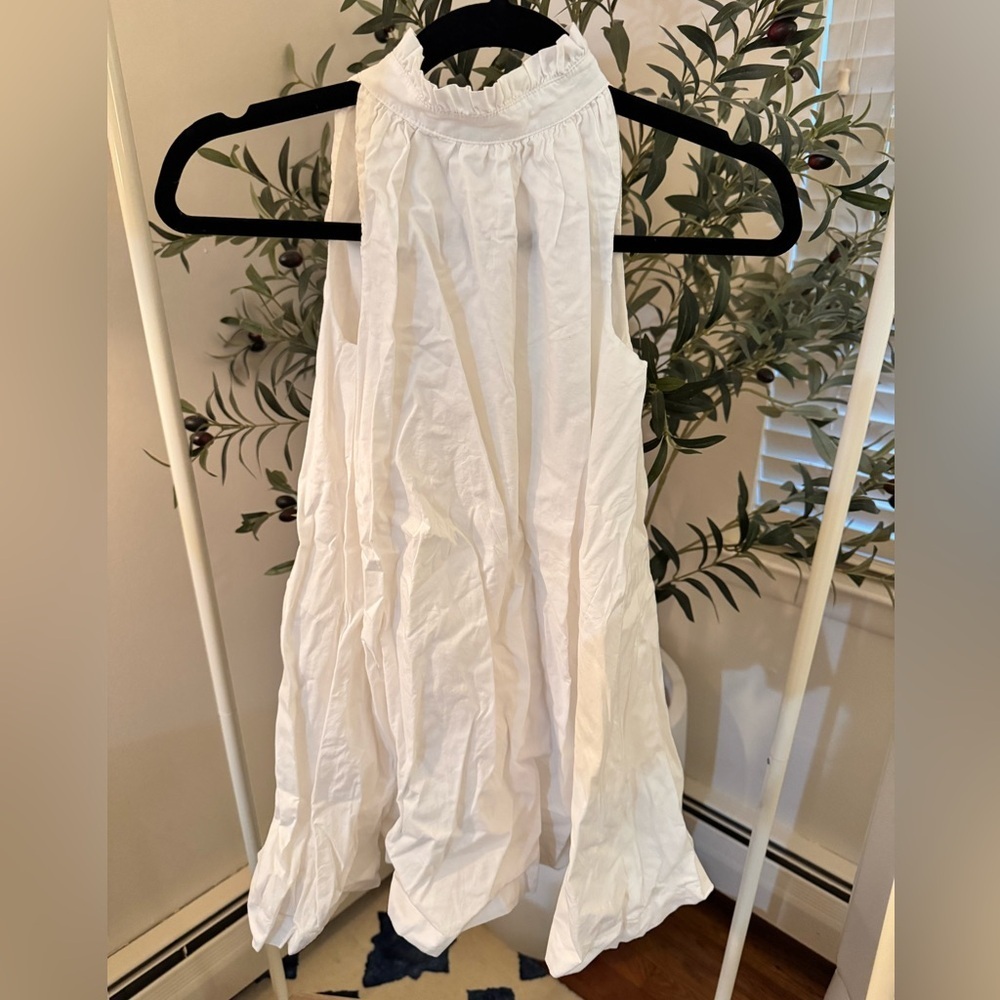 Banana republic baby 4 years white dress 100% cotton